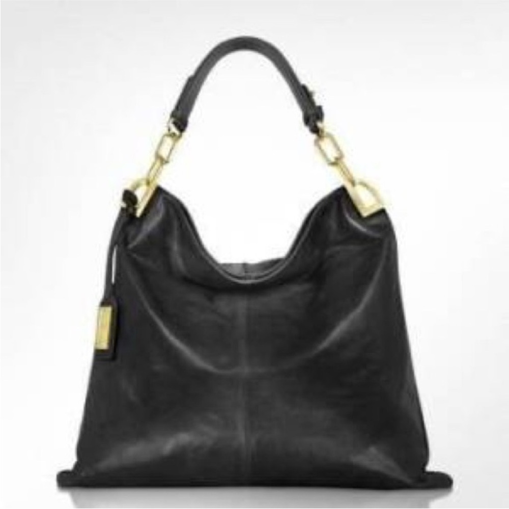 Badgley Mischka Gaia Black Hobo Bag